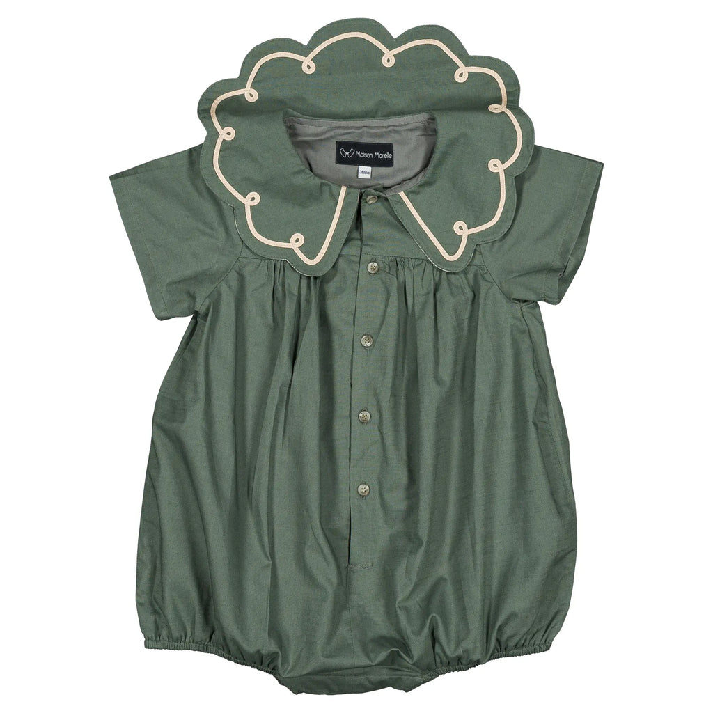 Barboteuse CARNOT- vert empire