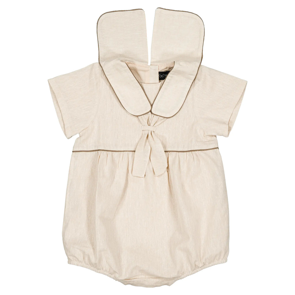 Barboteuse NIEL - lin beige