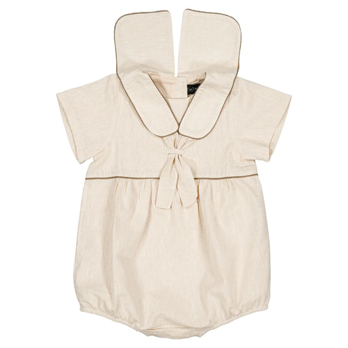 Barboteuse NIEL - lin beige