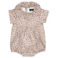 Barboteuse DUPLEIX - fleurs roses