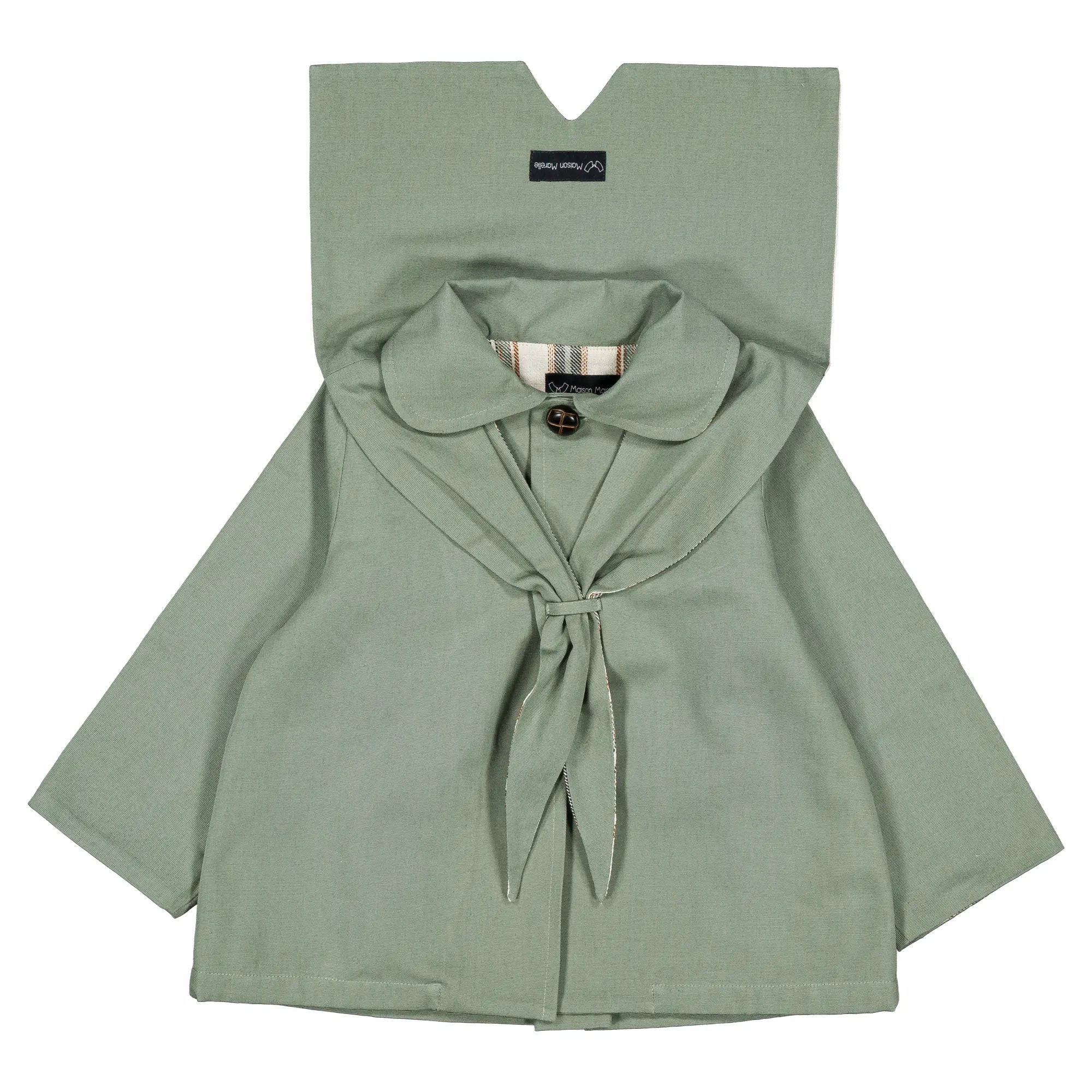 Veste VOLTAIRE- vert céladon
