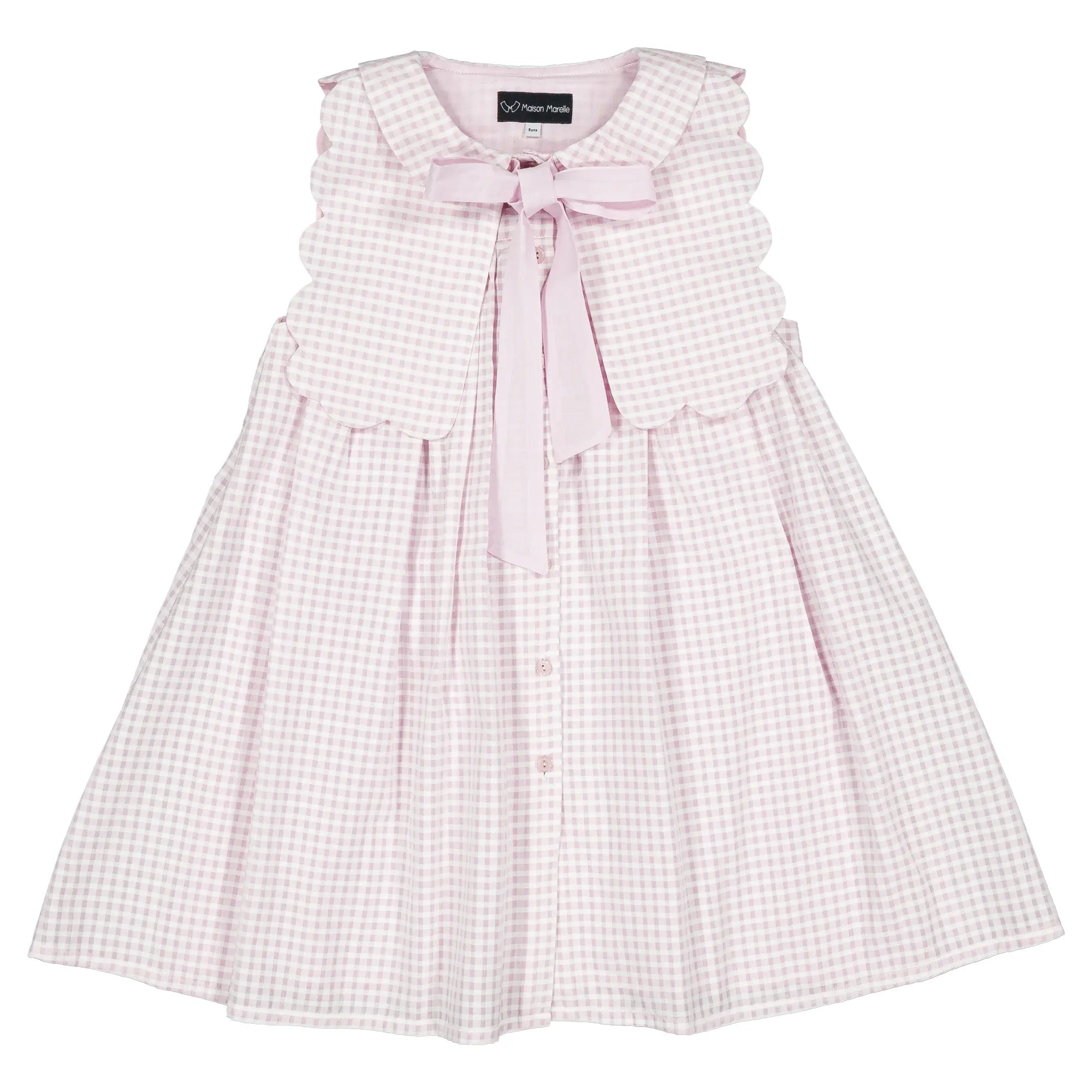 Robe ELYSÉE - vichy rose