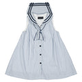 Robe LUCO - rayures bleues