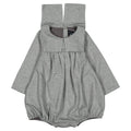 Barboteuse BOULBI - flanelle grise