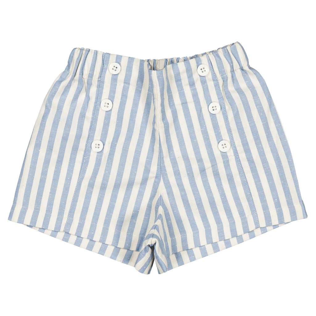 Short SEVRES -  rayé bleu transat