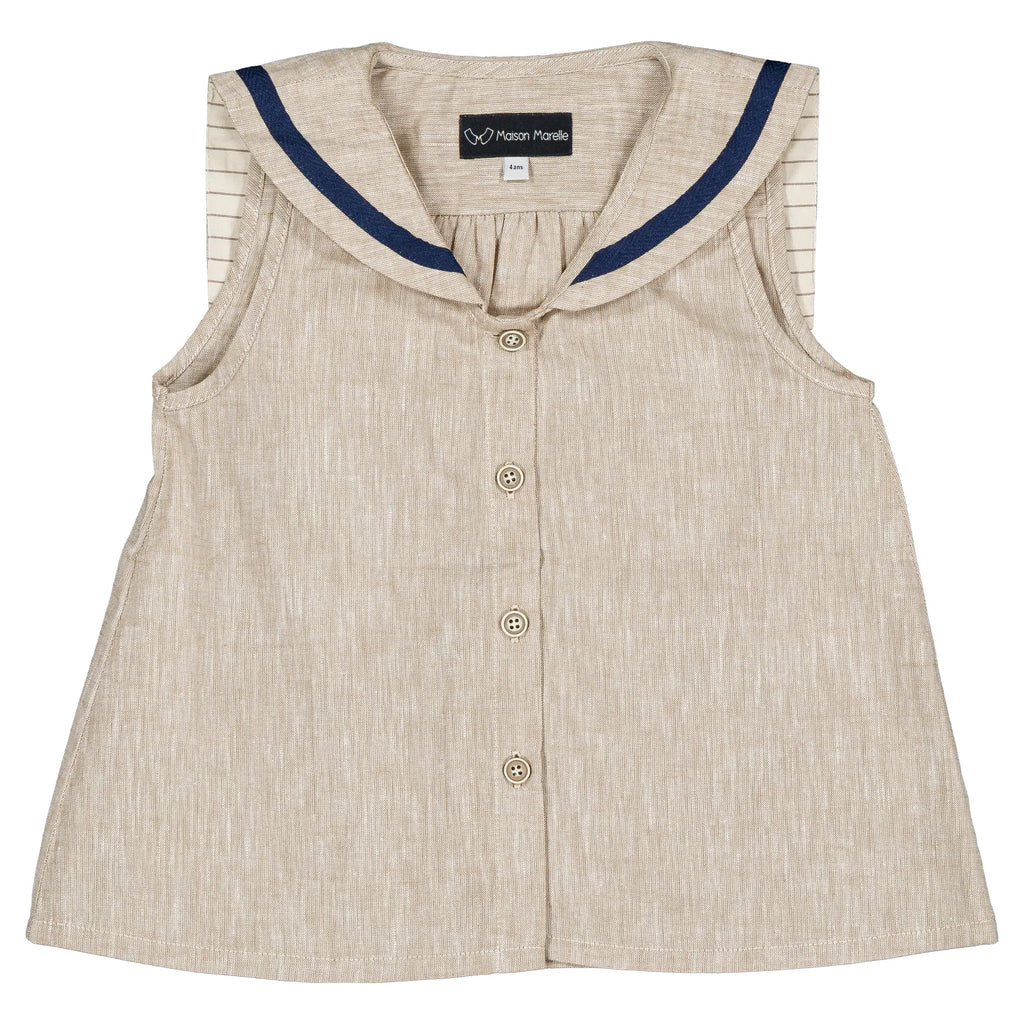 Blouse COLYSEE - taupe