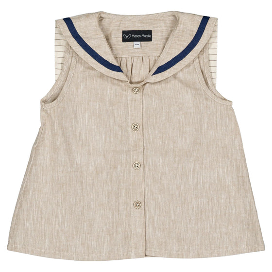 Blouse COLYSEE - taupe