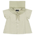 Blouse MONGE- vichy thé vert