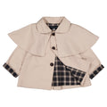 Veste SHERLOCK- beige cape amovible