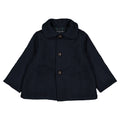 Manteau VERNEUIL- lainage bleu