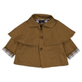 Veste SHERLOCK- marron cape amovible