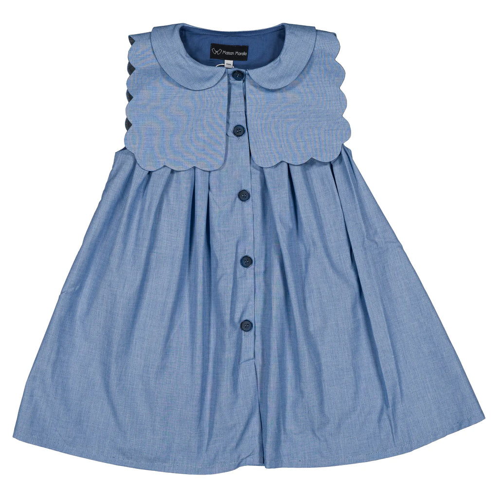 Robe ELYSÉE - bleue