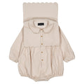 Barboteuse SORBONNE- velours beige