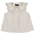 Blouse BAUME-lin écru