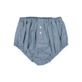 Bloomer CHAILLOT - seersucker rayé bleu